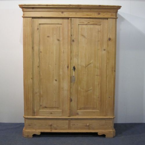 19th Century Double Door Antique Wardrobe