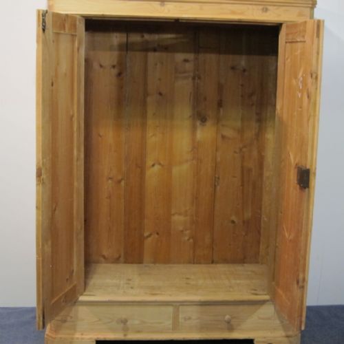 fig 1. 19th Century Double Door Antique Wardrobe