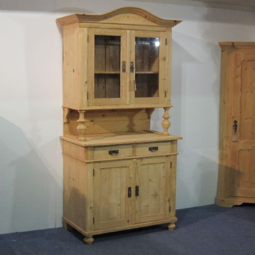fig 1. Antique Farmhouse Dresser with dome shaped top c.1910