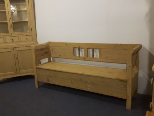 19th Century Farmhouse Bench Seat