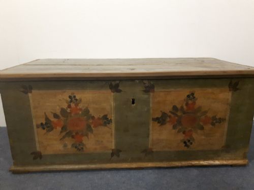 Very Old Marriage Chest C.1825