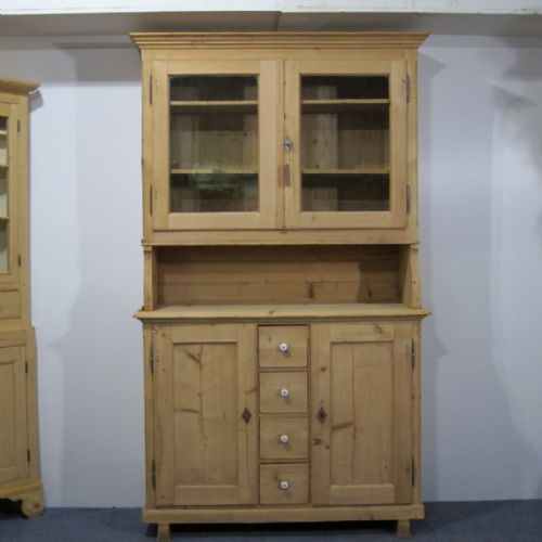 Large Antique Country Kitchen Dresser