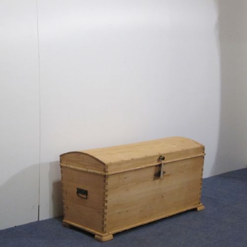fig 1. Charming Little Antique Dome Top Chest