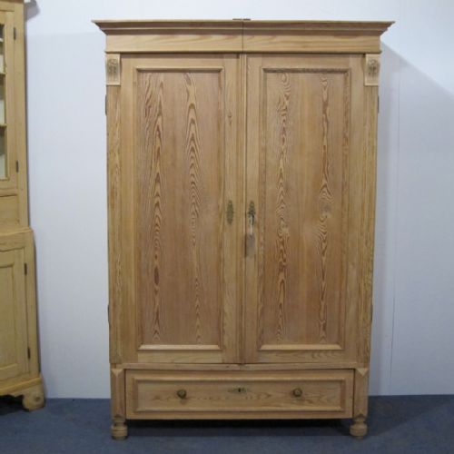 Small Antique Wardrobe with Drawer C.1900