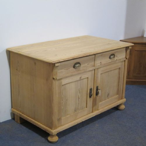 fig 1. Small, Low, Antique Cupboard (Great TV Storage Unit)