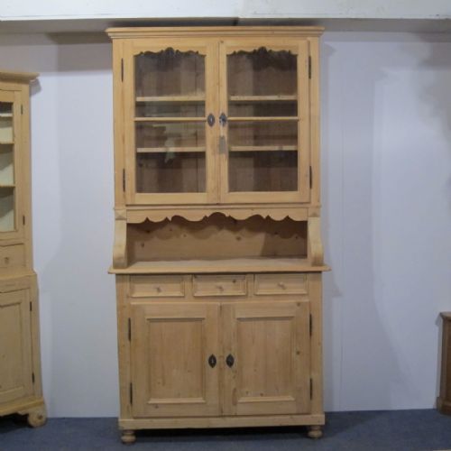 French Antique Pine Country Dresser