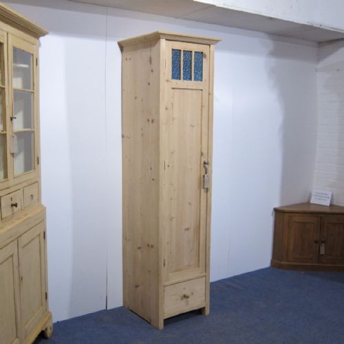 fig 1. Very Tall Art Deco Antique Cupboard