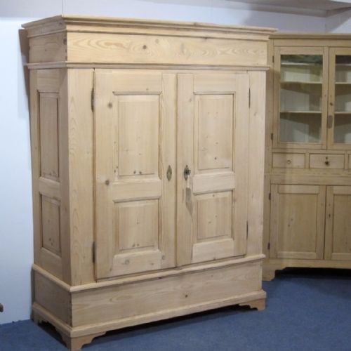 fig 1. Splendid 19th Century Alsace Double Wardrobe