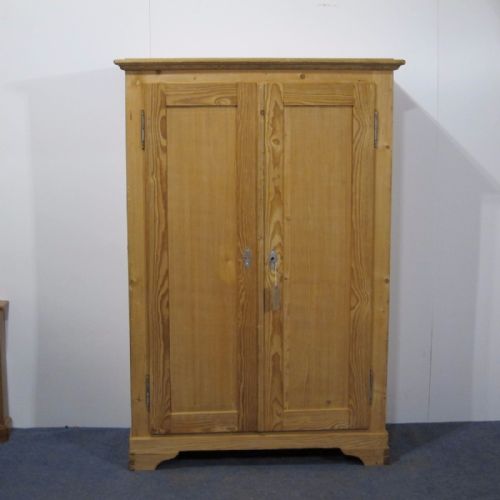French Antique Small Wardrobe (Child's) / Toy Cupboard