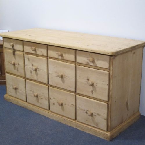 fig 1. Lovely Old Solid, Rustic, 19th Century Country Kitchen Sideboard