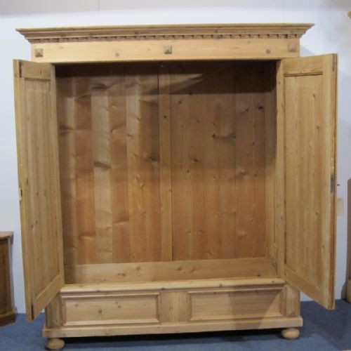 fig 1. Very Regal Antique Double Wardrobe C.1915