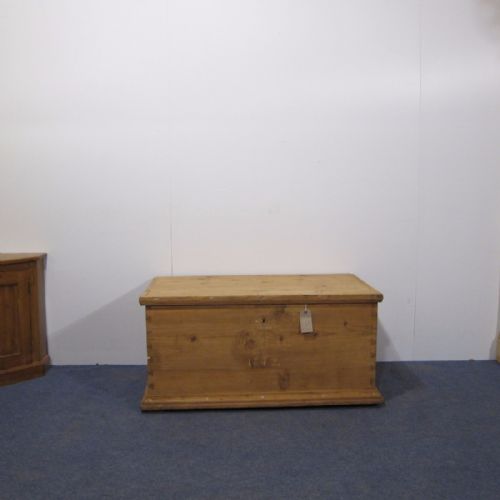 Very Old Antique Flat Top Box Chest C.1872