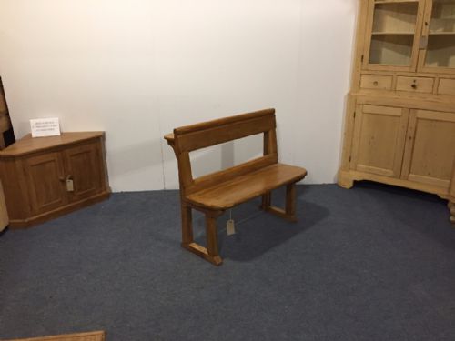 Charming Little 19th Century Church Pew