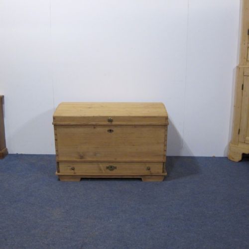 Antique Pine Mule Chest
