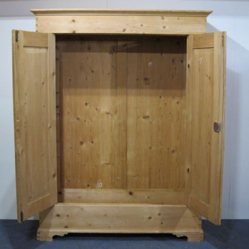 fig 1. Classic, Solid, Antique Double Wardrobe
