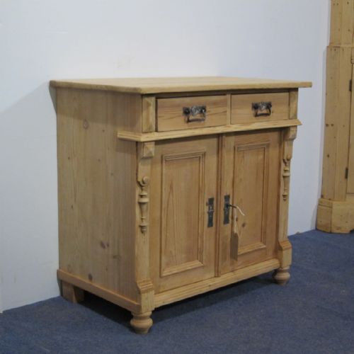 fig 1. Little Art Nouveau Bedside Cupboard