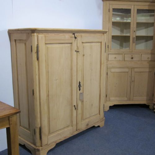 fig 1. Antique Pine French Storage Cupboard c.1900
