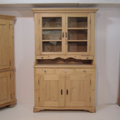 Large 19th Century Pine Farmhouse Dresser