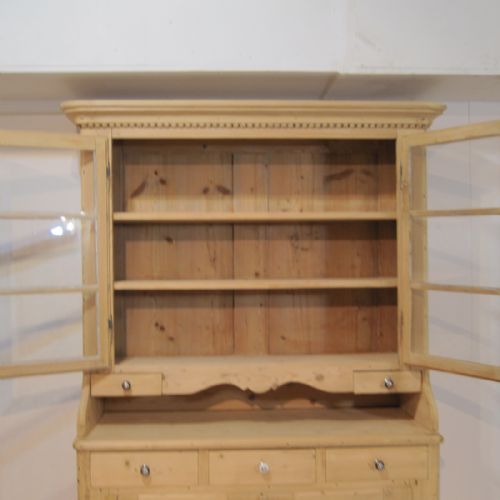 fig 2. Large 19th Century Pine Farmhouse Dresser