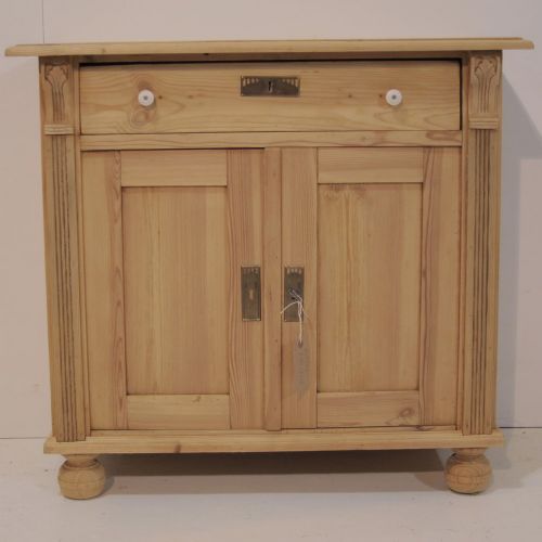 fig 2. Small Antique Pine Cupboard