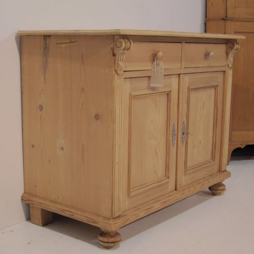 fig 2. Small Antique Pine Storage Cupboard