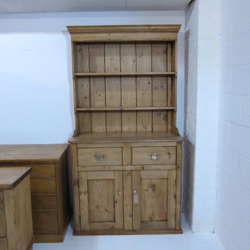 Small Victorian Pine Welsh Farmhouse Dresser