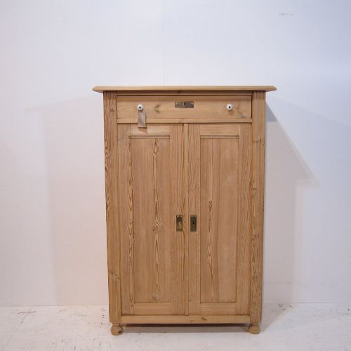 Antique Pine Linen Storage Cupboard - "Vertigo"
