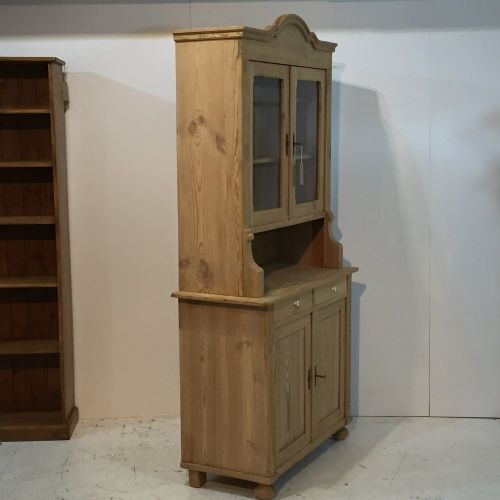 fig 1. Attractive Antique Pine Farmhouse Dresser