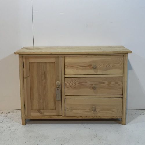 Antique Pine Boot Room Cupboard