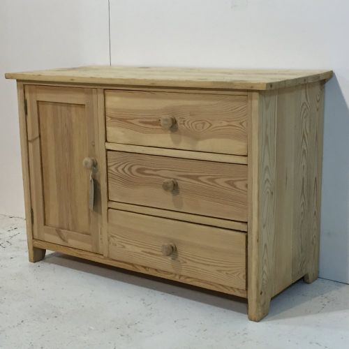 fig 1. Antique Pine Boot Room Cupboard