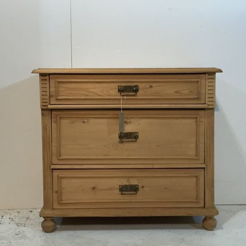 Small Old Pine Chest of Drawers C.1920
