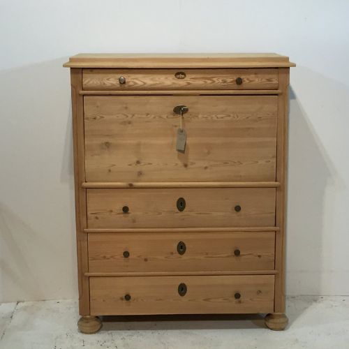 Antique Pine Secretaire