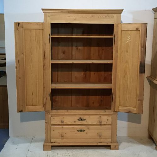 fig 1. Antique Danish Pine Cupboard c.1920