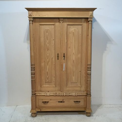 fig 2. Antique Pine Children's Wardrobe