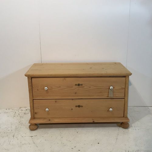 A Very Useful Antique Pine Storage Chest of Drawers