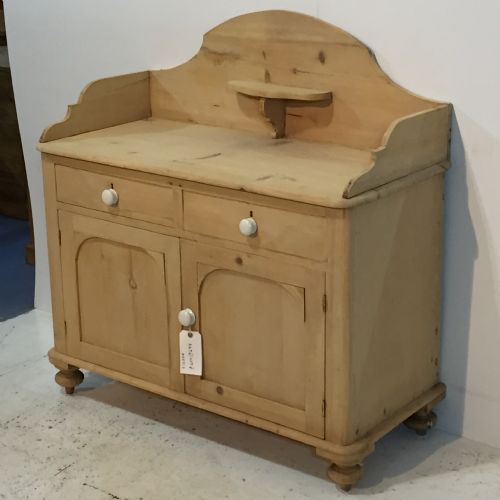 Victorian Pine Bathroom Cupboard