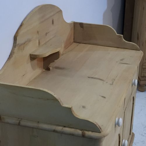 fig 1. Victorian Pine Bathroom Cupboard