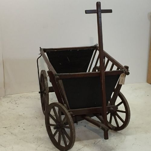 fig 1. Large Antique Dog Cart