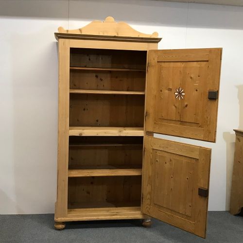 fig 1. Old Pine linen Cupboard