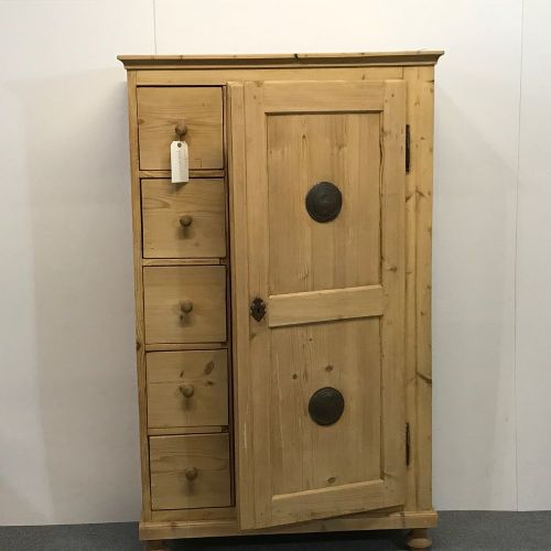 Old Pine Farmhouse Larder Cupboard