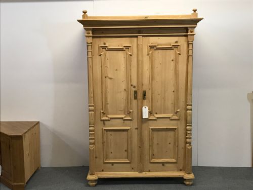 Art Deco Pine Cupboard C.1920