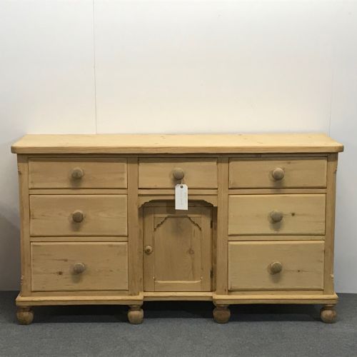 Victorian Yorkshire Pine Kitchen Farmhouse Sideboard