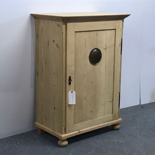 fig 1. Antique Pine Farmhouse Kitchen Food Store Cupboard