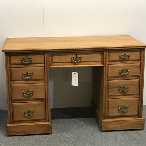 Antique Satin Walnut Office Desk