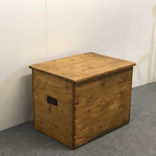 Old English Pine Storage Box