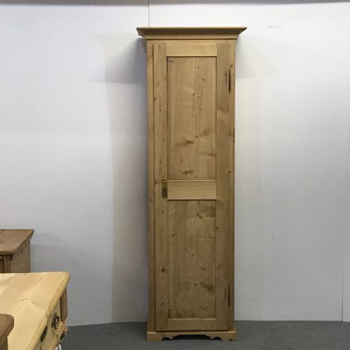 Tall Slim Antique Pine Tallboy
