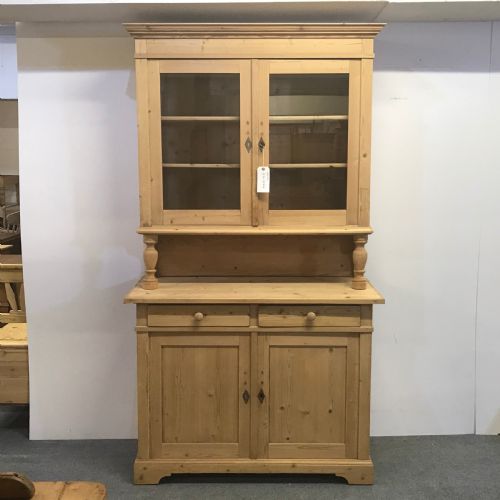 Large Antique Pine Farmhouse Dresser