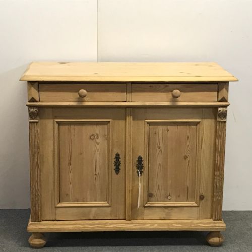 Antique Pine Kitchen Cupboard