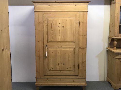 Late 1800'S  Deep Single Door Wardrobe (Dismantles)