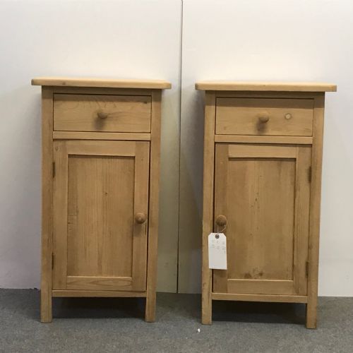 Pair of 1920'S Bedside Pot Cupboards